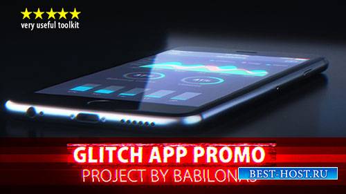 Glitch App Promo 19532249 - Project for After Effects (Videohive)