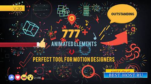 Элементы Формы V2.0 - Project for After Effects (Videohive)