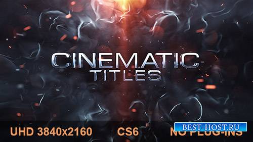 Кинематографические Названия 19634339 - Project for After Effects (Videohive)