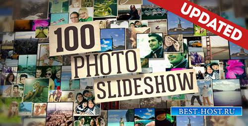 100 фото-слайд-шоу - Project for After Effects (UPTADE 20 May 16) (Videohive)