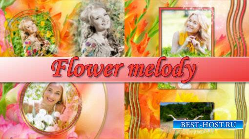 Flower melody - project for ProShow Producer