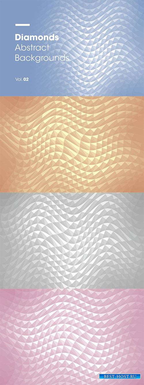 Diamonds | Abstract Backgrounds | Vol. 02