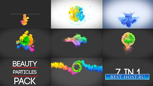 Пакет логотипов Beauty Particles - Project for After Effects (Videohive)
