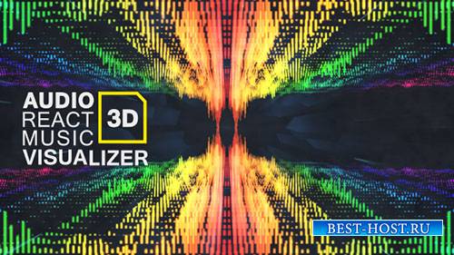 Аудиозапись музыкального визуализатора 3D - Project for After Effects (Videohive)