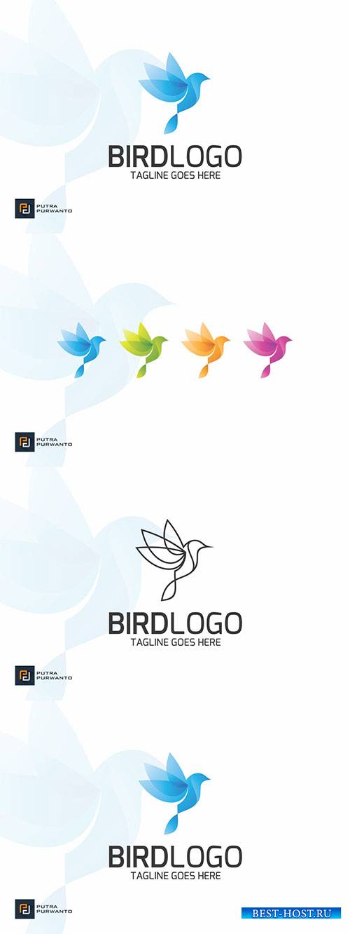 Abstract Bird - Logo Template