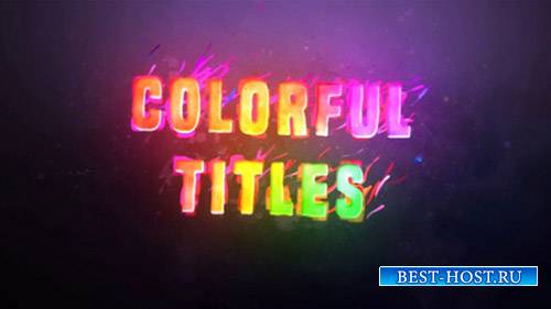 Красочные заголовки 20198053 - Project for After Effects (Videohive)