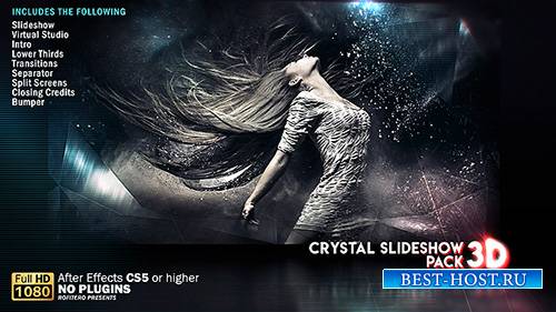 Кристалл Слайд-шоу Пакет 3D - Project for After Effects (Videohive)