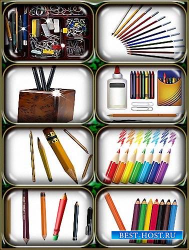 Png для фотошопа - Цветные и простые карандаши