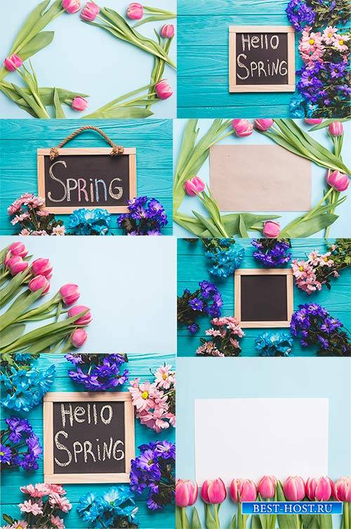 Весенние фоны / Spring backgrounds