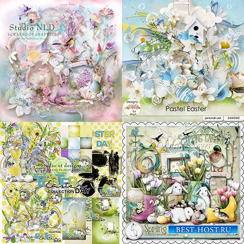 Scrap set - Pastel Easter / Eggs'tra Cute Easter / Easter Day / Spring Fes ...