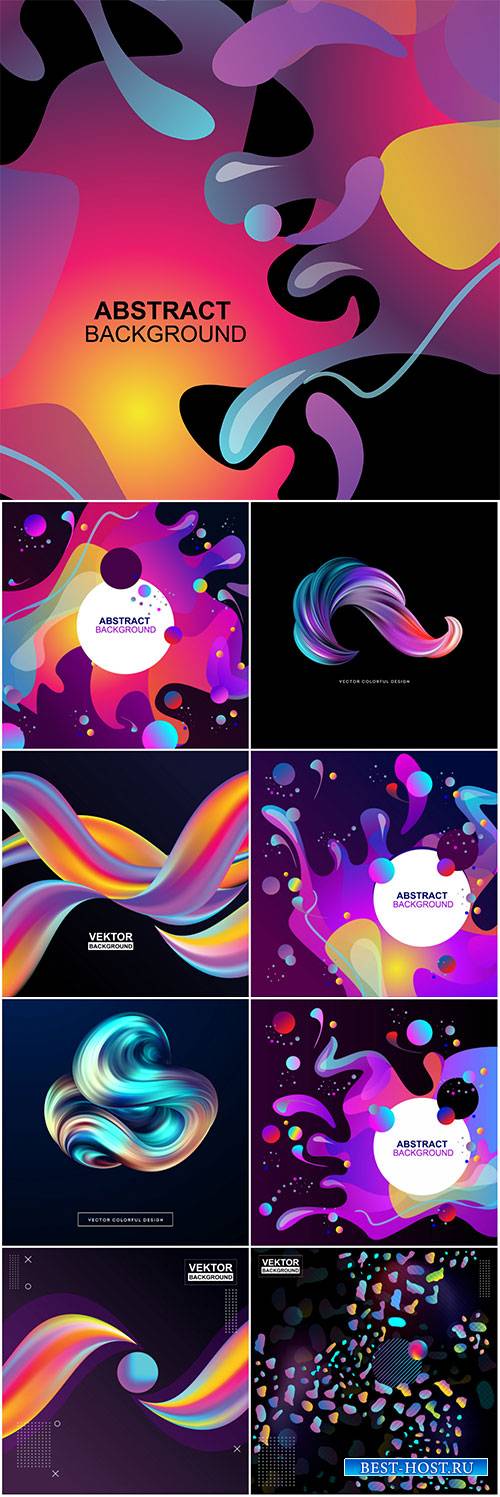 3d abstract colorful vector design illustration