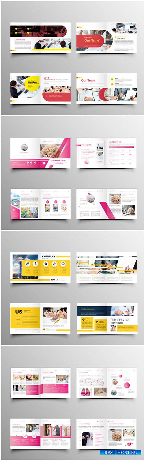 Brochure template vector layout design, corporate business annual report, magazine, flyer mockup # 227