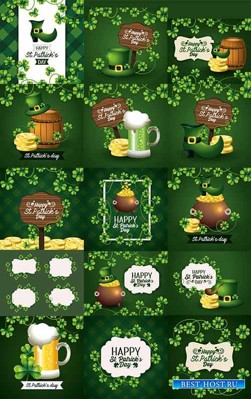 Happy Saint Patricks day - 2 - Vector Graphics