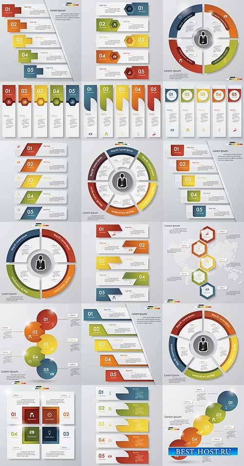 Инфографика в векторе / Infographics in vector