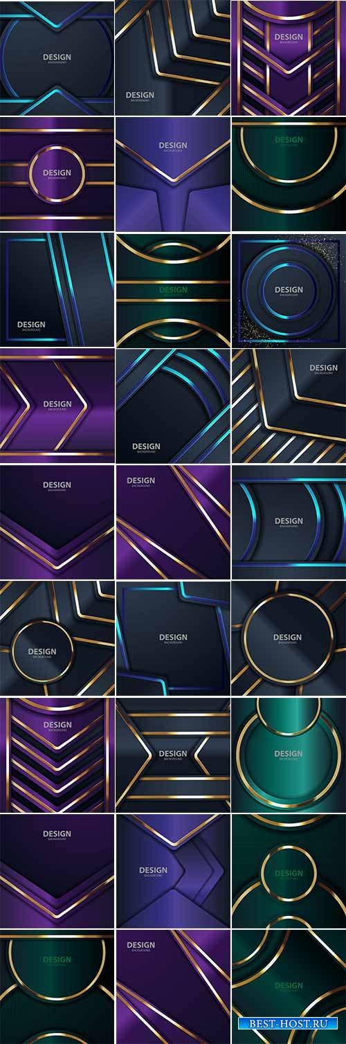 Abstract color modern background - Vector Graphics