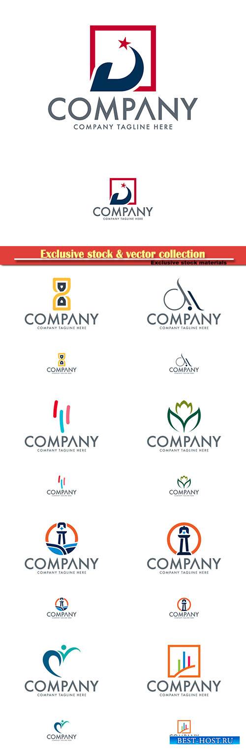 Logo vector template business set # 57 Logo vector template business set # 57