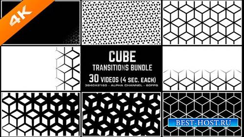 Videohive - Cube Transitions Bundle - 24926255