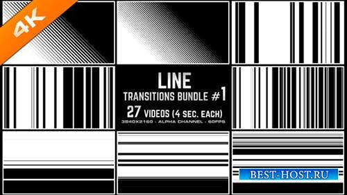 Videohive - Line Transitions Bundle 1 - 4K - 23652335