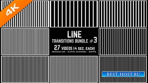 Videohive - Line Transitions Bundle 3 - 4K - 23652369