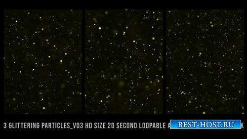 Videohive - Glittering Particles Gold Pack V03 - 24735445