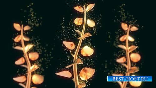 Videohive - Abstract plants animated motion design - 25020861