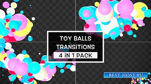 Videohive - Toy Balls Transitions Pack - 25001750