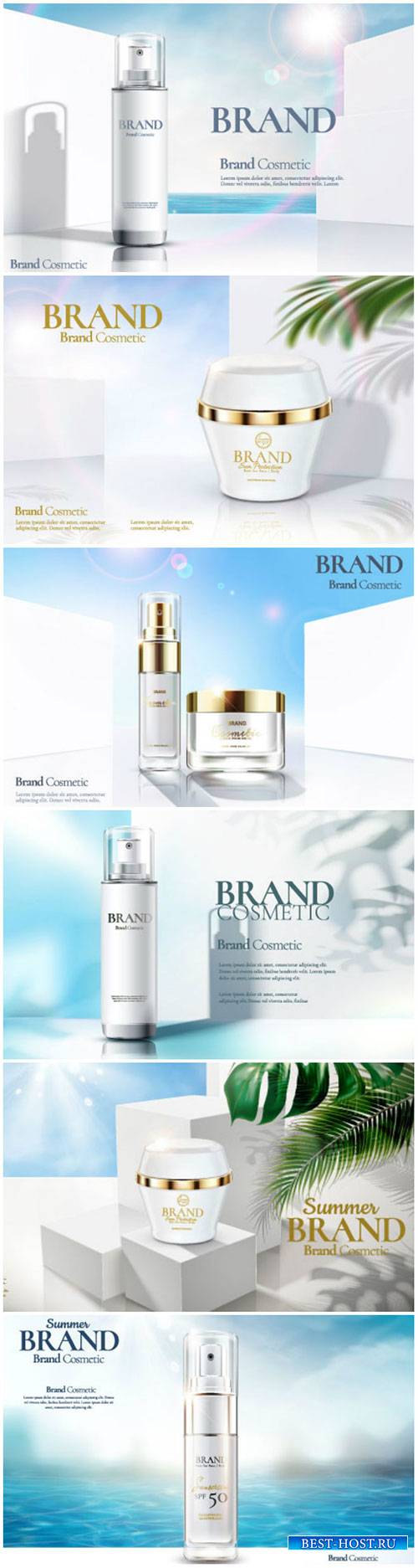 Brand cosmetic design, foundation banner ads # 5