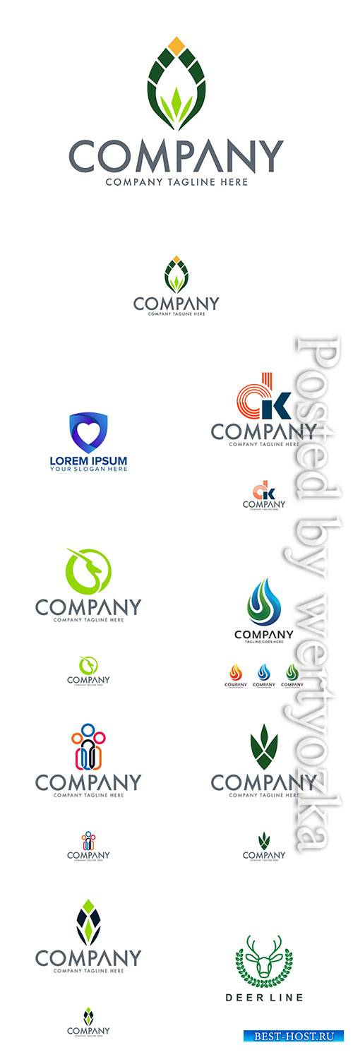 Company logo in vector