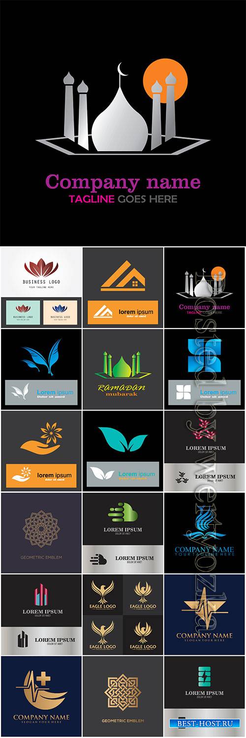 Company business logo in vector # 14
