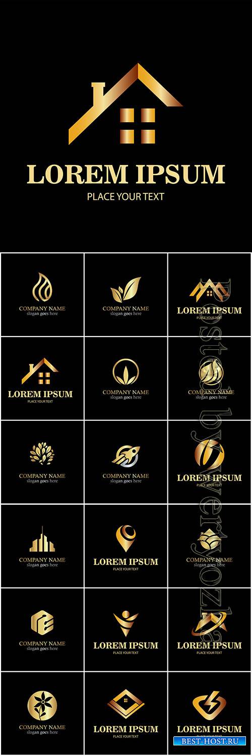 Company business logo in vector # 10