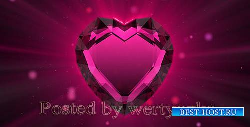 Videohive - Valentine`s ruby heart - 
86216