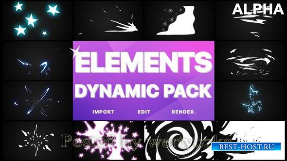 Videohive - Dynamic Elements | Motion Graphics Pack - 
25499878
