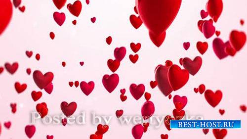 Videohive - Hearts Background - 
25578179