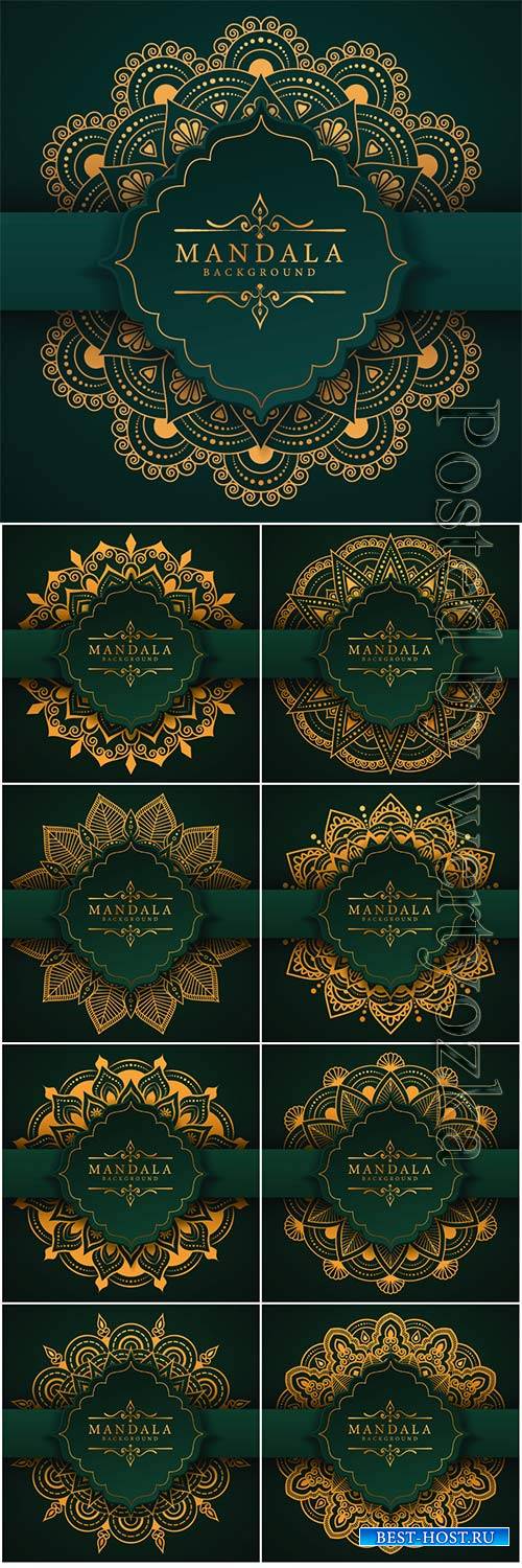 Ramadan style decorative vector mandala