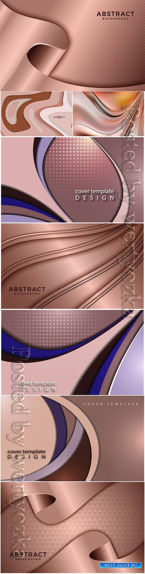 Metallic design for background and vector abstract poster