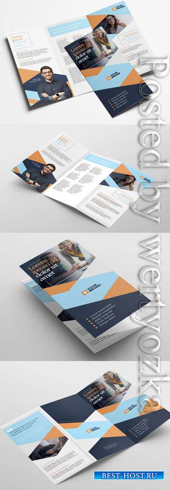 Business Trifold Brochure Layout 322611438