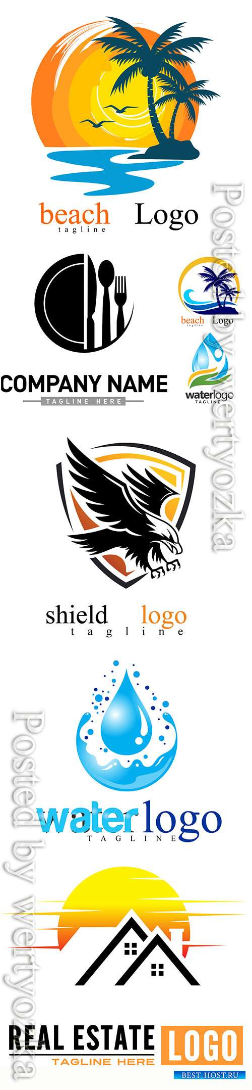 Logo vector design illustration