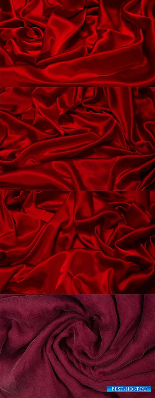 Красный шёлк - Растровые фоны