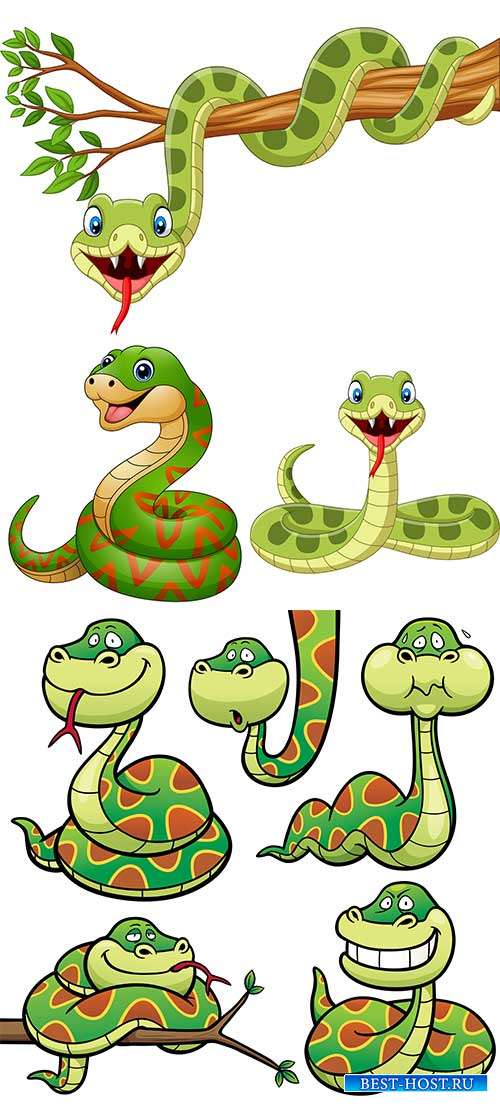 Змея - Векторный клипарт